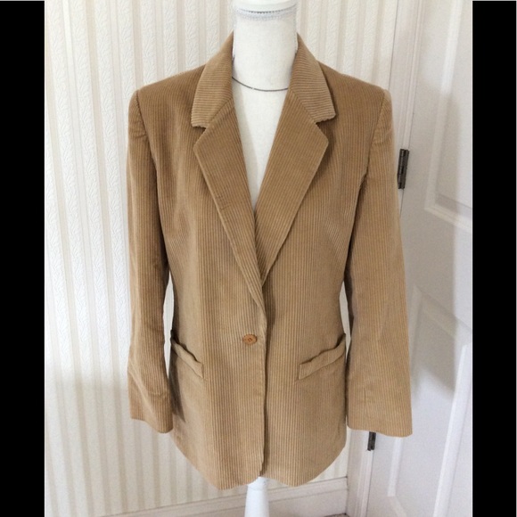 Lands' End Jackets & Blazers - Lands’ End Corduroy Blazer Size 8P